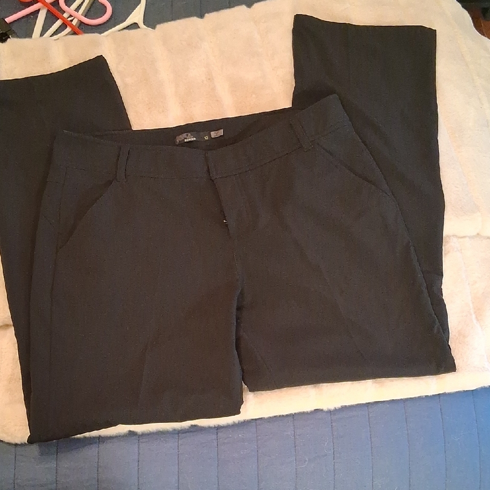 Prana Black Fleece Lined Active Pants